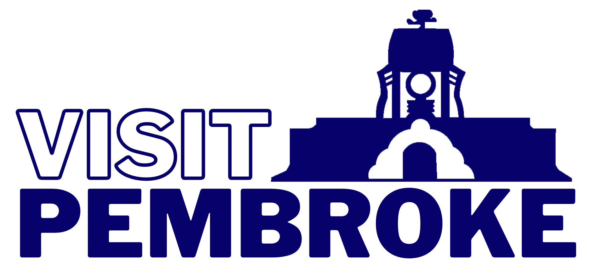 Logo reading Visit Pembroke