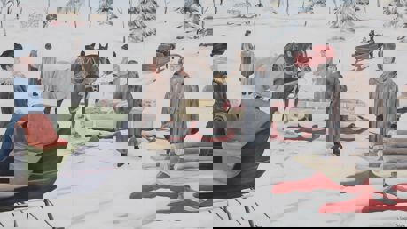 Photo of the Pembroke Farmers' Market mural.