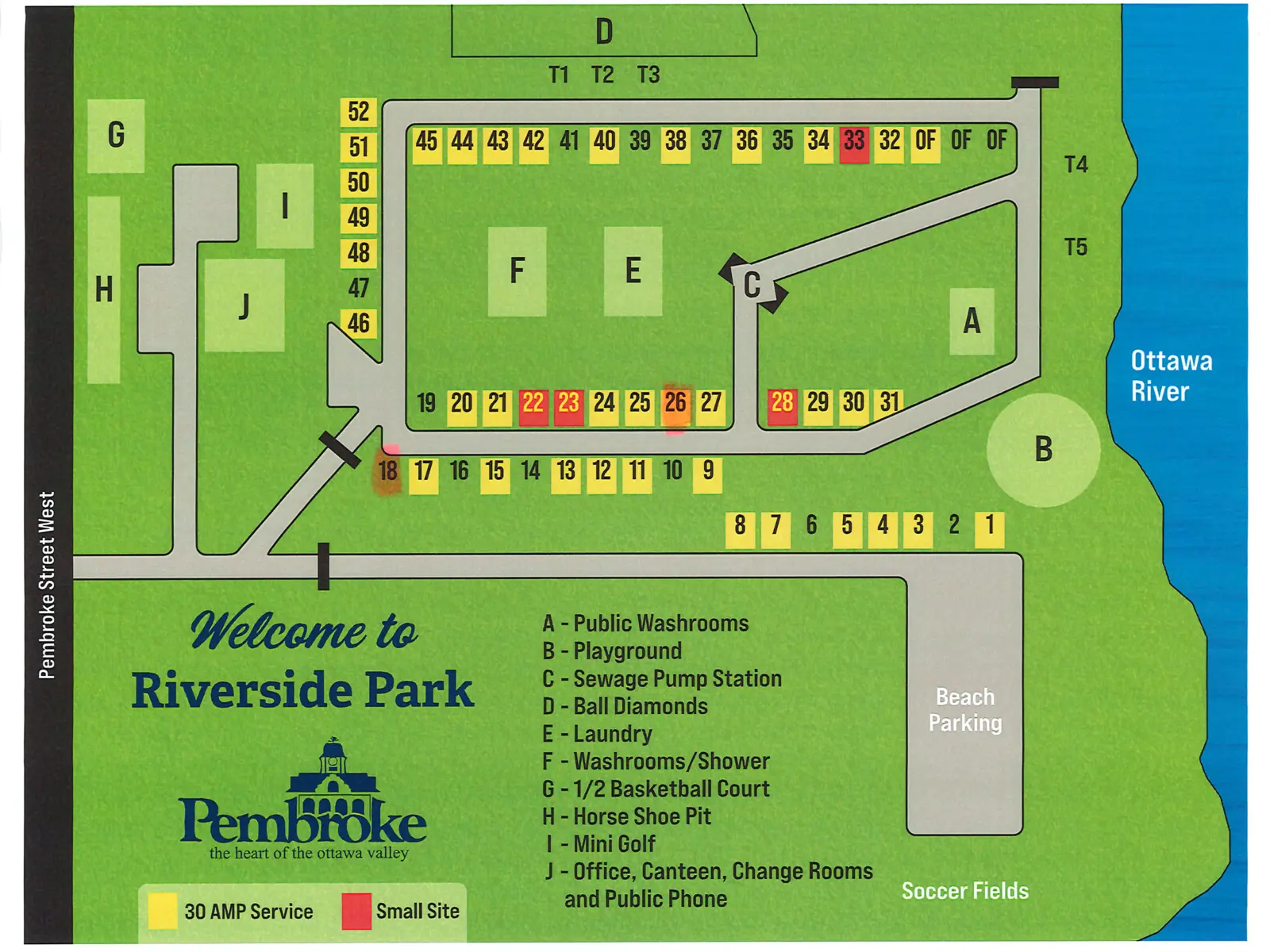Riverside Campground | City of Pembroke