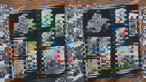 Photo of the Living Our Community Dreams mural.