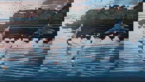 Photo of the Pembroke Swallows mural.